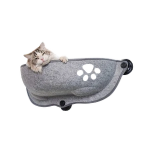 Cama colgante de ventana para gatos