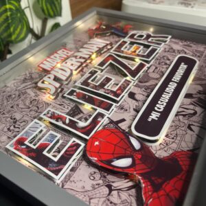 Cuadro 3D Spiderman