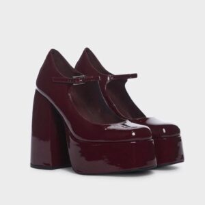 MAUVE SWEET ATTITUDE PLATFORM HEELS